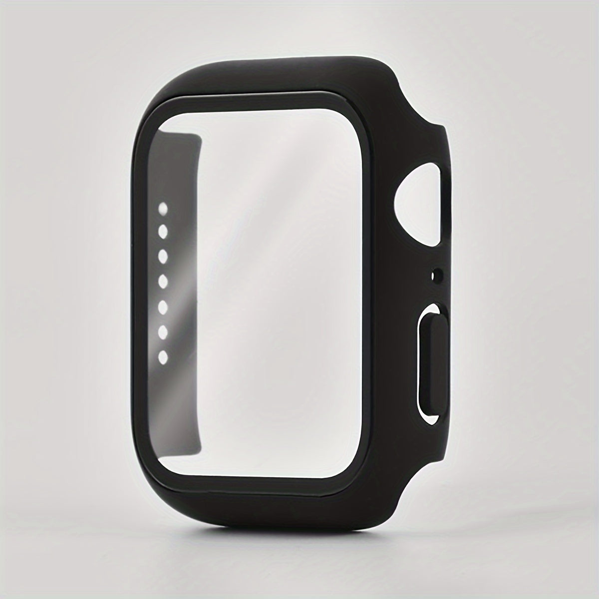 Protector de pantalla de cristal y funda para Apple Watch