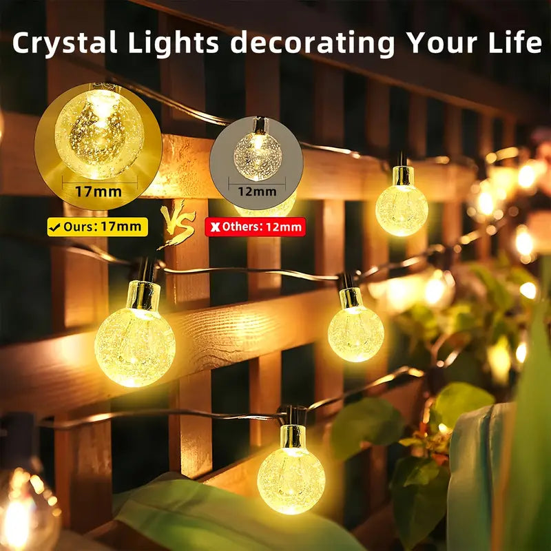 Guirnalda de luces LED de 100 (bolas)