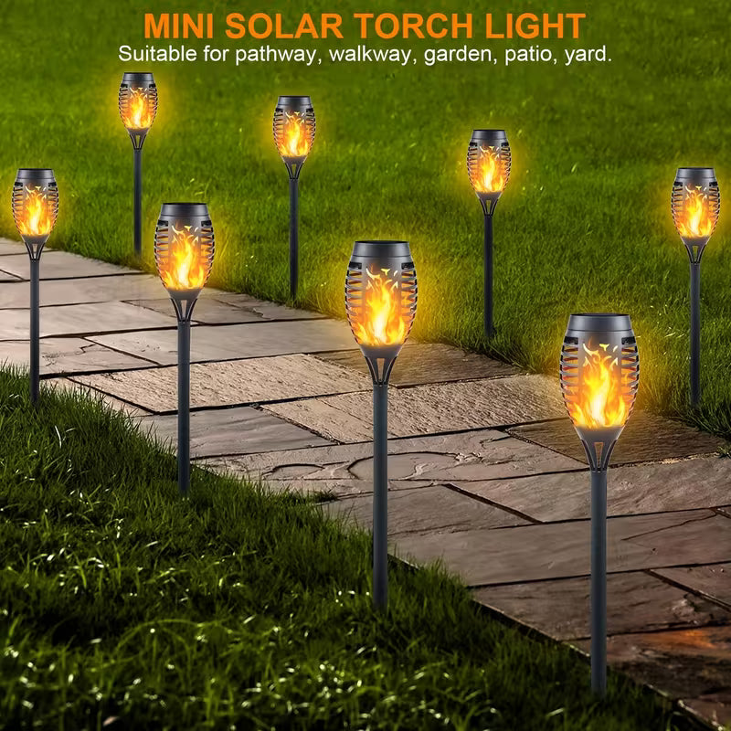 4 Mini linterna solar LED