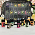 Caja de regalo con 24 aceites esenciales.