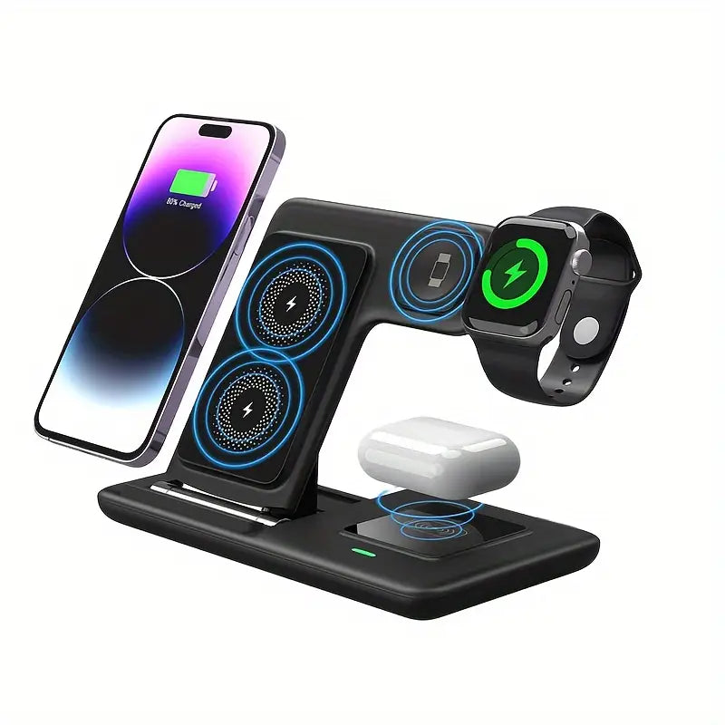 Cargador inalámbrico 3 en 1 para productos Apple