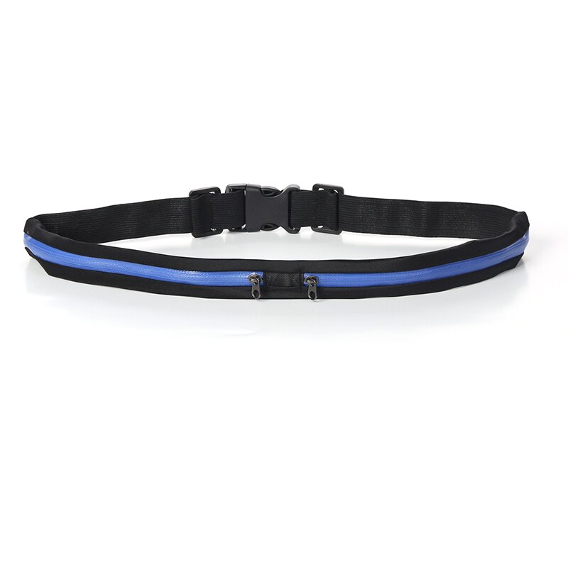 Riñonera de running ajustable con doble bolsillo