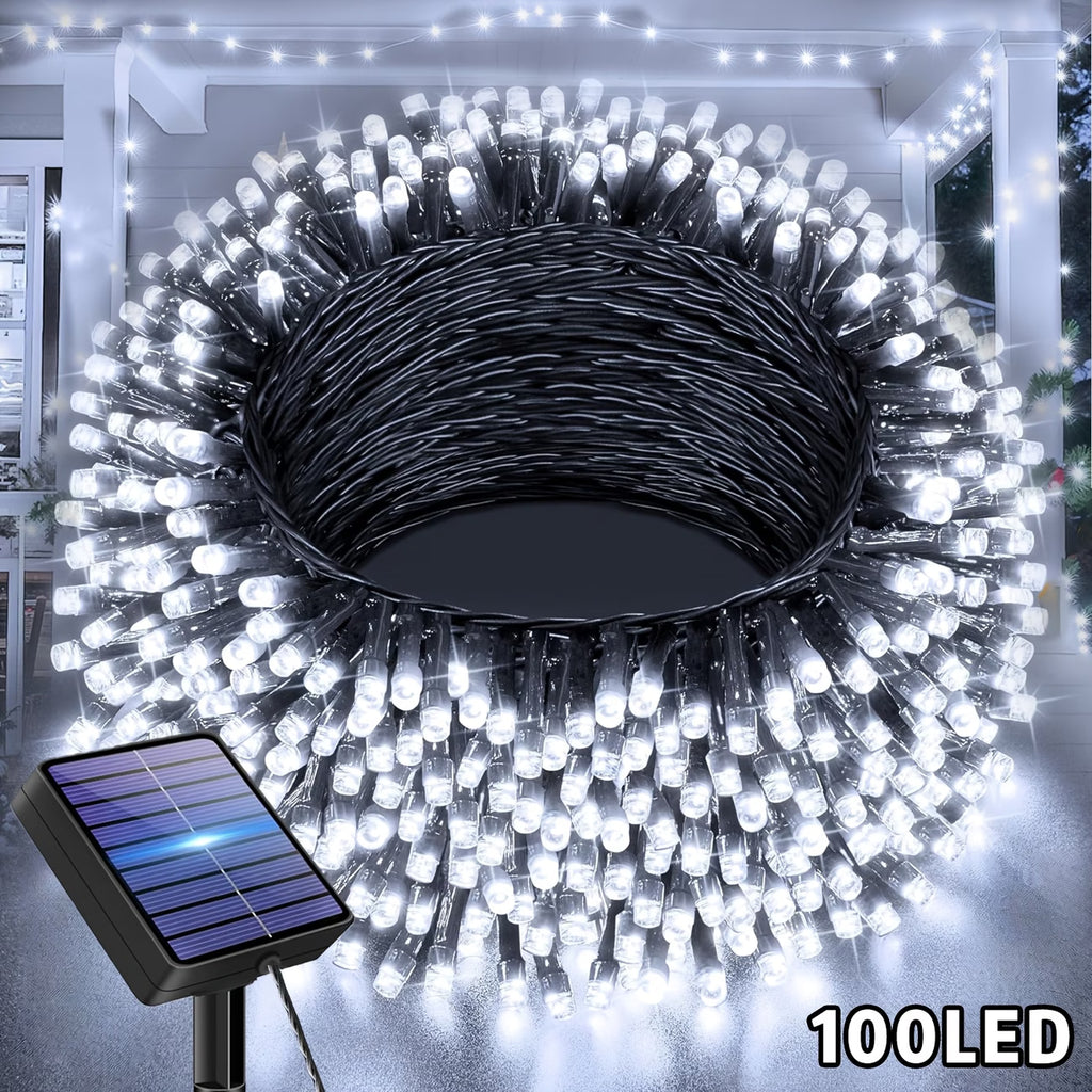 Solcellelyskæde 300/200/100 LED