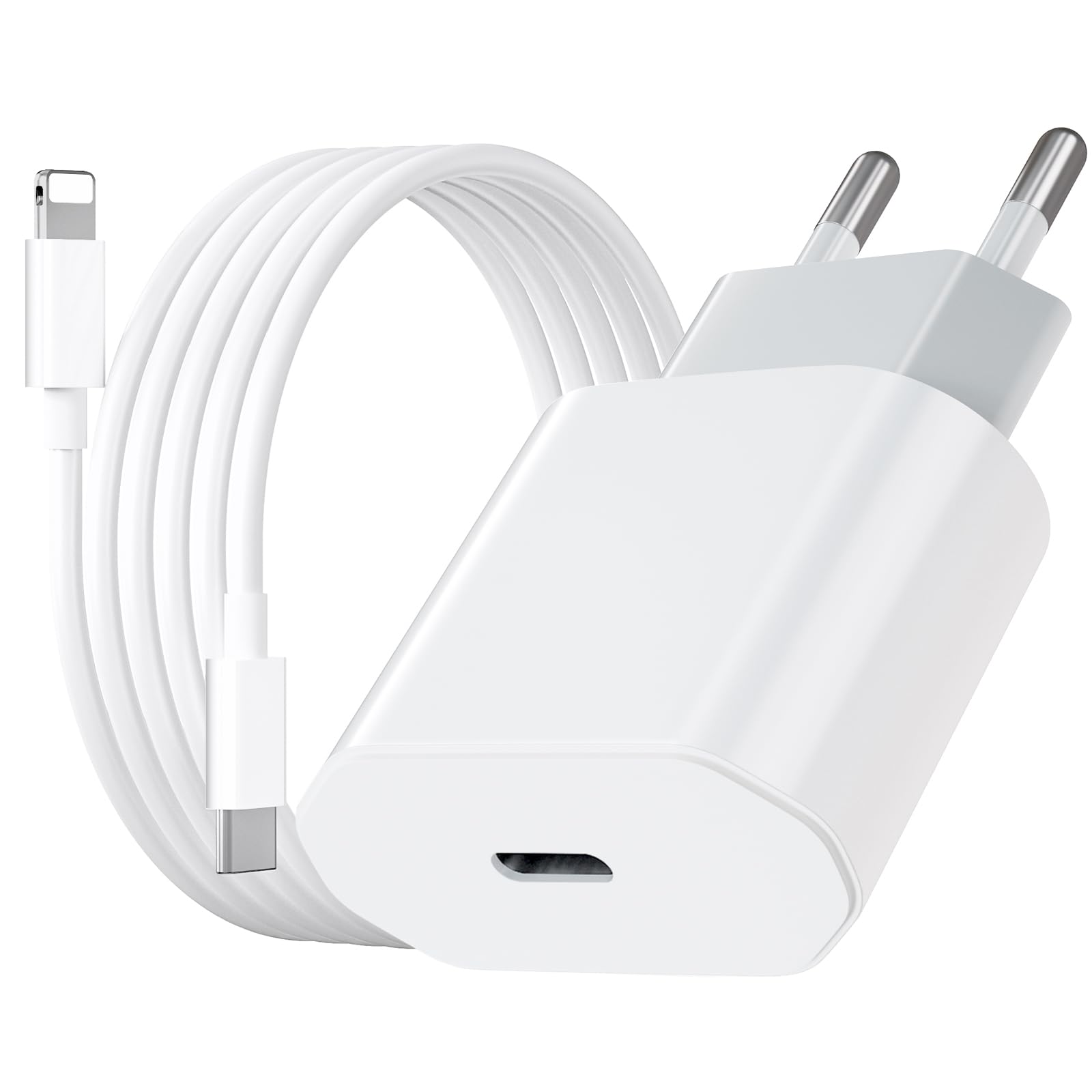 Cargador rápido de 20W para iPhone 11/12/13/14