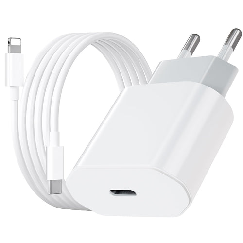 Cargador rápido de 20W para iPhone 11/12/13/14