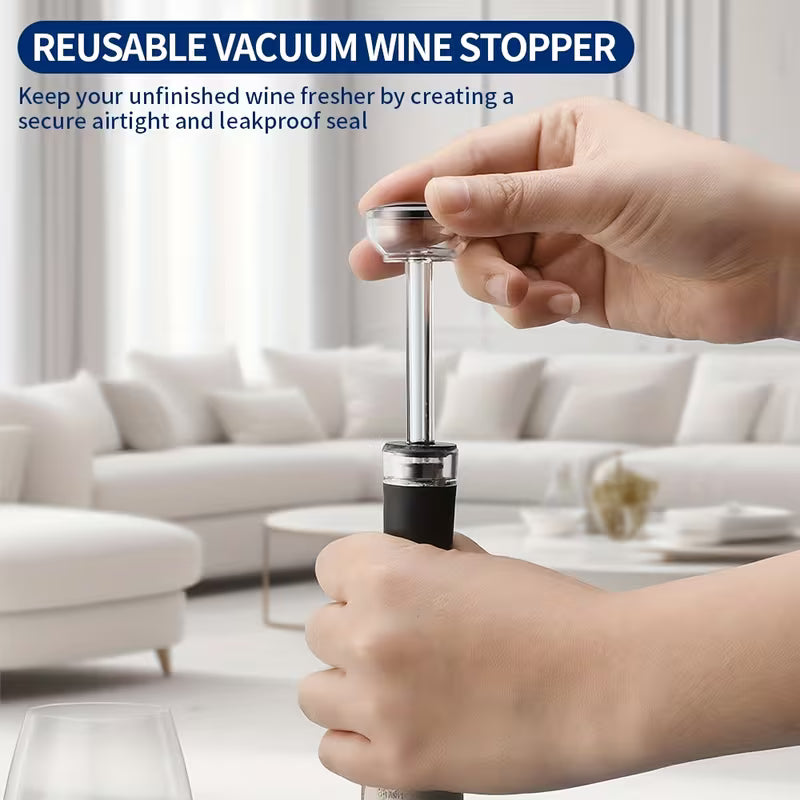 Genopladelig elektrisk vinåbner