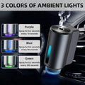 Ambientador electrónico para coche con 3*10 ml de fragancias
