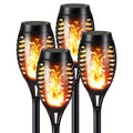 4 Mini linterna solar LED