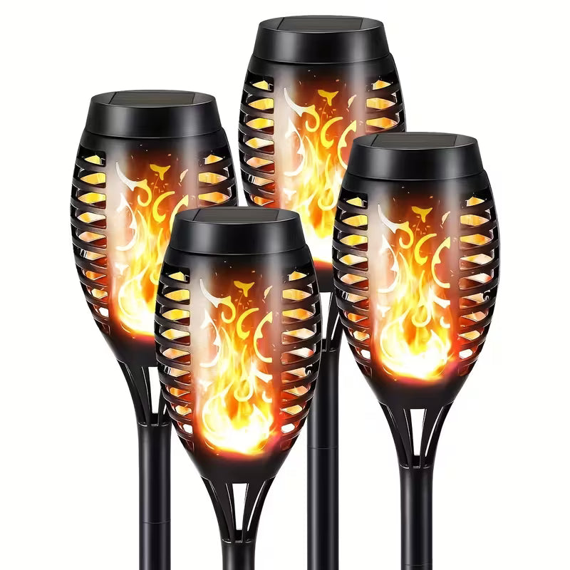 4 Mini linterna solar LED