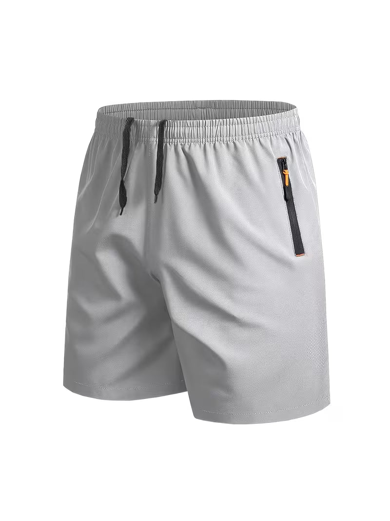Herreshorts med lynlåslommer
