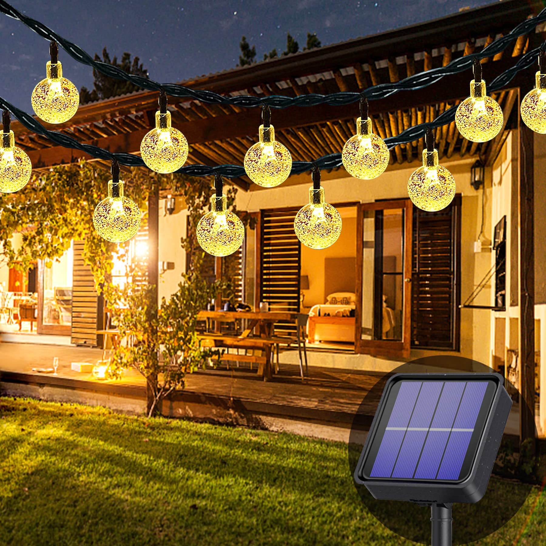 Luces solares LED de exterior