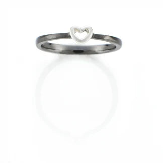 Anillo de plata conectado