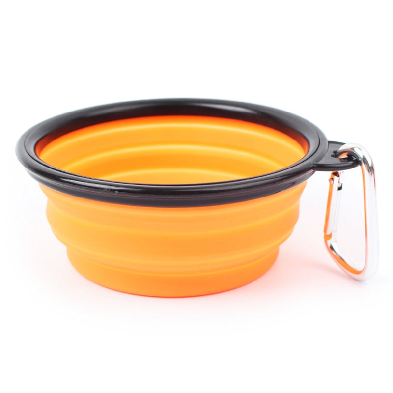 Comederos/bebederos plegables de silicona