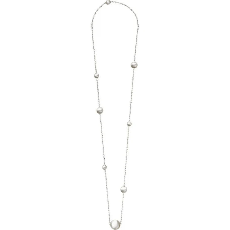Collar de plata Nexus de 70 cm – elegancia minimalista con toque nórdico