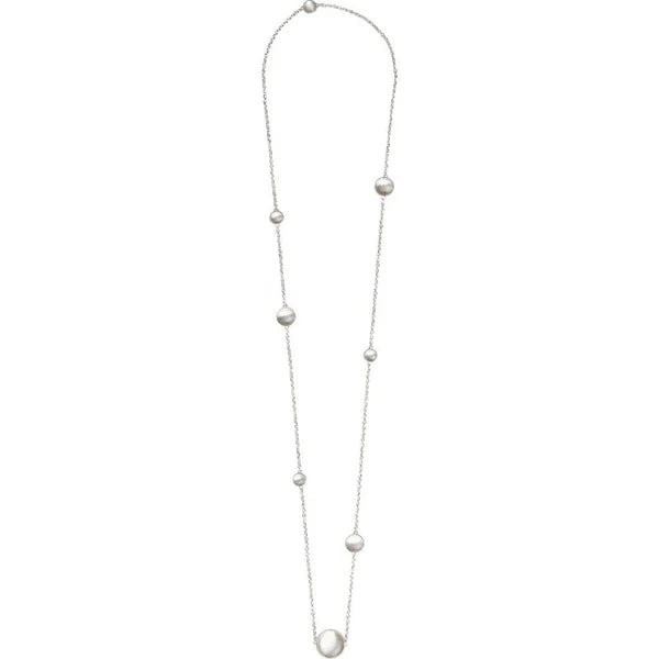 Collar de plata Nexus de 00 cm – elegancia minimalista con un toque nórdico