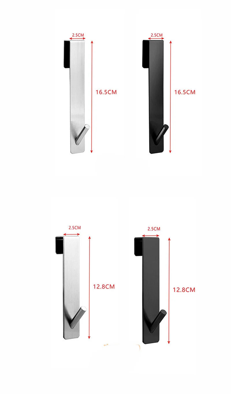 Toallero para pared/puerta de cristal