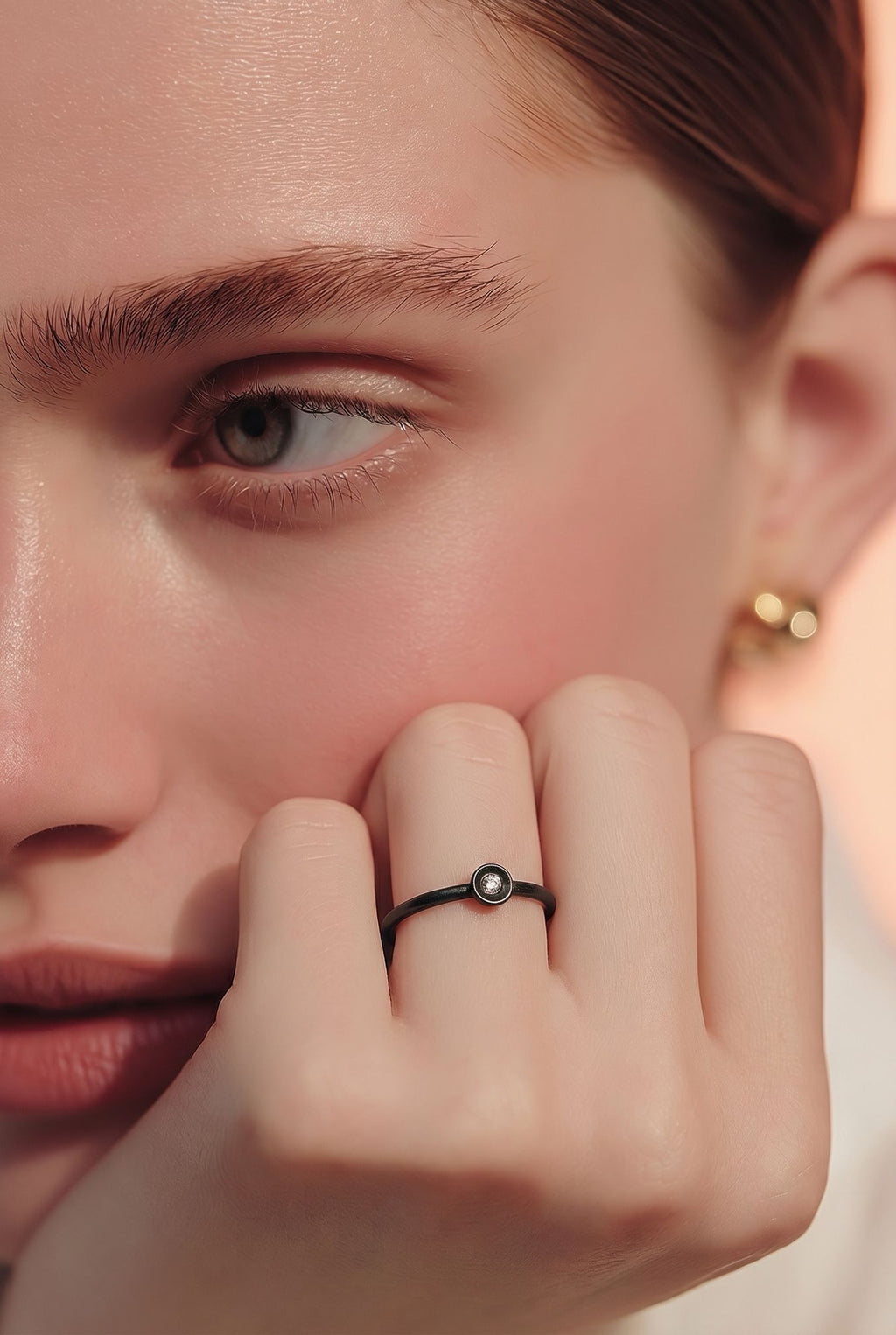 Anillo Nexus – elegancia rústica con un toque minimalista