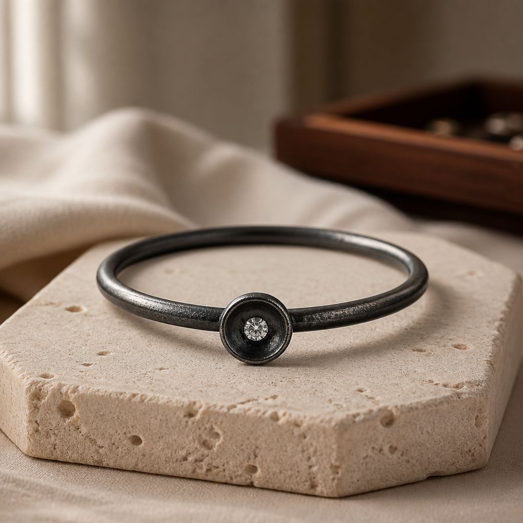 Anillo Nexus – elegancia rústica con un toque minimalista