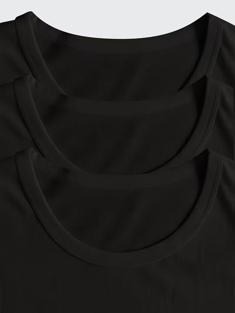 Sort Dame T-shirt