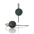 Anette Wille: Pendiente disco con diamantes - BO578