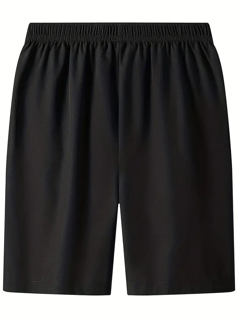 Pantalones cortos negros para hombre