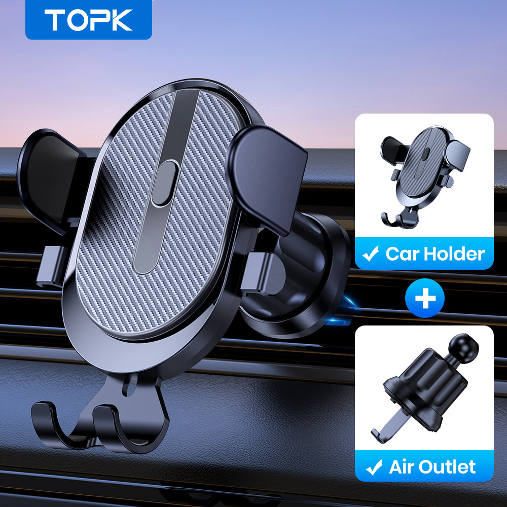 Soporte de móvil para coche.