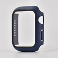 Protector de pantalla de cristal y funda para Apple Watch