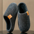 Pantuflas de hombre con suela de espuma viscoelástica resistente al desgaste. "Gris"