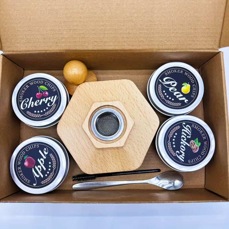 kit para ahumador de whisky