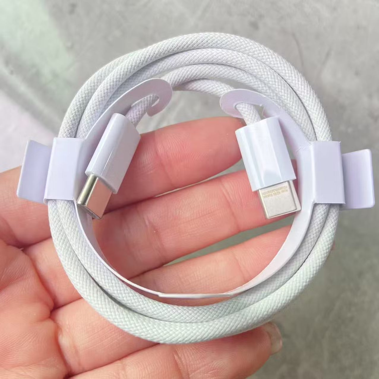 Cable de carga rápida USB-C para Samsung y iPhone 17/16/15